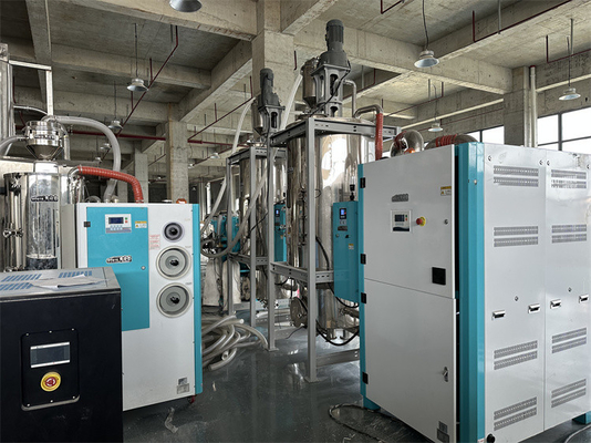 Sécheuse à cristaux PET TPU PA à refroidissement par air électrique avec filtration en plusieurs étapes