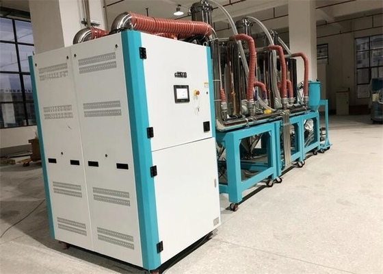 Dessiccateur déshydratant de déshydratation industriel en plastique d'air de Tour jumelle de rotor de dessiccateur de trémie