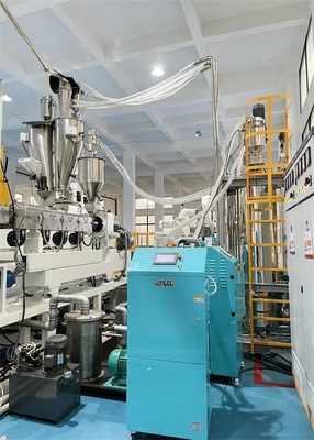 Dessiccateur de crystalliseur d'ANIMAL FAMILIER de PLA TPU de PA 300 kg/h heures de capacité pour avec la puissance élevée de couple
