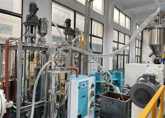 1500 kg/h heures de cristallisation de capacité et machine de séchage pour l'ANIMAL FAMILIER collant le matériel