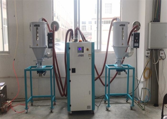 Sécheuse à trémie déshumidifiante en plastique pour la production à grande échelle Séchage Silo Couleur grise