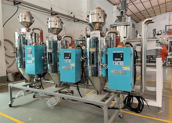 Machine de séchage en plastique de trémie d'isolation de double couche d'économie d'énergie en plastique de dessiccateur