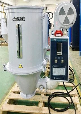 Sécheuse à air chaud à commande micro-ordinateur pour granulés de plastique de différentes dimensions