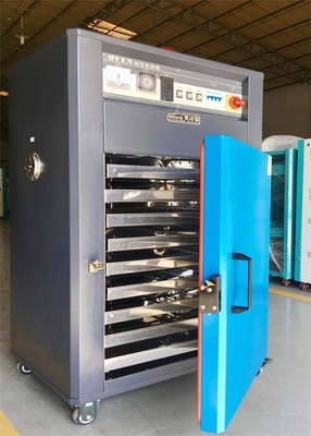 SUS 304 Oven Dryer Cabinet industriel 6.4KW pour la résine en plastique de granules