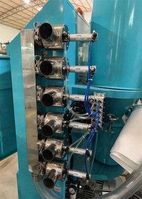 15 kW Compact Hopper Loader Transporteur sous vide pour le transfert de matériaux plastiques flexibles