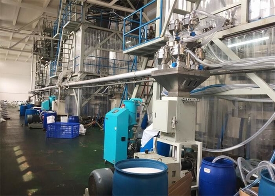 Système d'alimentation centralisé automatisé de 500 à 2000 kg pour le séchage des matières plastiques