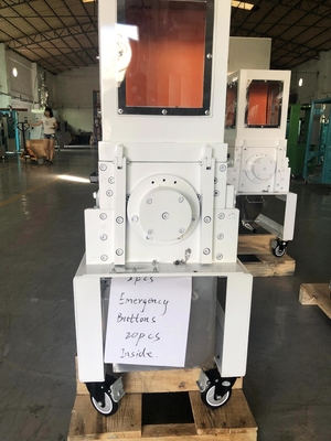 Broyeur en plastique à vitesse lente de SUS, granulateur en plastique de broyeur du broyeur 380V