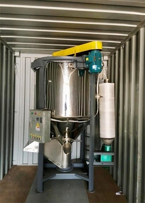 SUS poli en plastique OVM-2000 de malaxeur de résine verticale de granules