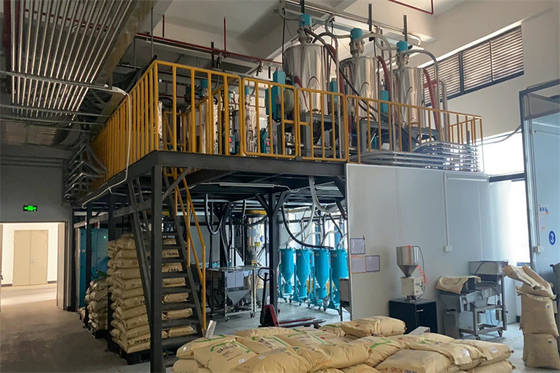 Séchage de la phase de alimentation centralisée de mélange 380V du système 3 pour l'injection en plastique OMCS