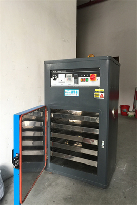 Résine en plastique en acier OOD-5 de granules de Tray Industrial Oven Dryer For de SUS