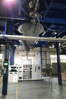ABS de PVC de TPU en plastique pesant la couleur blanche de machine à emballer de granule pour le sac 25kg