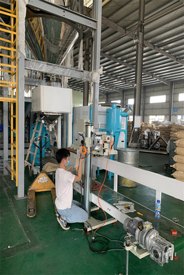 Machine à emballer semi automatique de granule pesant l'empilement de emballage pour le PVC de TPU en plastique