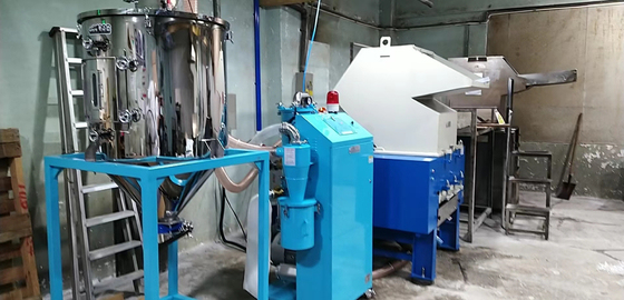 Machine de réutilisation en plastique de granulatoire de SKD, défibreur en plastique industriel de 3.75kw