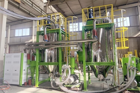 200 - dessiccateur en plastique de crystalliseur de l'ANIMAL FAMILIER 1000kg avec le contact de sécurité et le nettoyage automatique