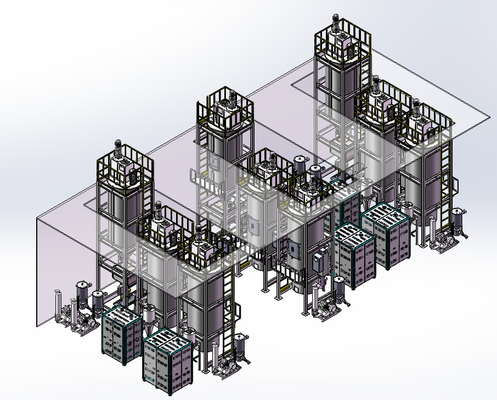Sécheuse à trémie à haute capacité pour déshumidifier le plastique 220V / 50Hz
