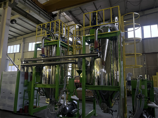 Séchage des granulés de plastique SS Sécheuse à air pour trémie de capacité 40-16000L