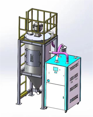 Efficacité Sécheuse à trémie déshumidifiante en acier inoxydable avec protection contre la surchauffe