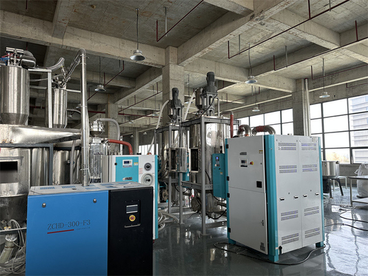 Refroidissement à l'air 4-30KW Machine de cristallisation pour animaux de compagnie Cristalliseur en plastique avec nettoyage automatique