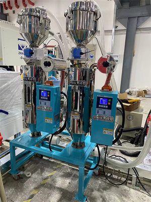 Séchoirs à séchage en acier inoxydable 4-40 kW Puissance pour les résines plastiques humides